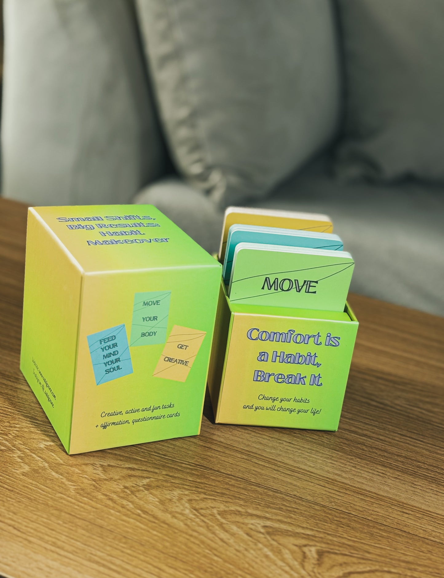 Habit Makeover card set